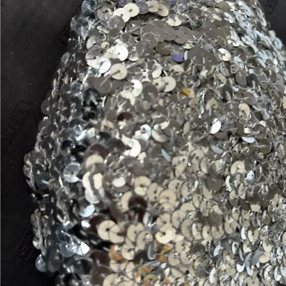 Headband sequin headpiece Hat kippah bullcap koppel brimless cap y2k beanie